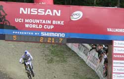 cycles et nature a vallnord pour la dh cup